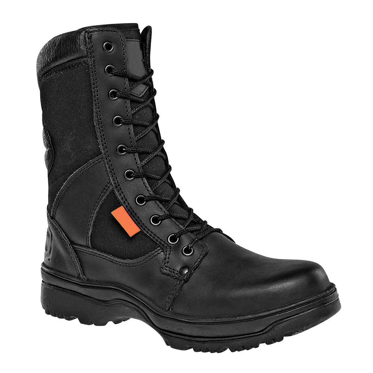 Bota Industrial Rbbasics Exterior Piel Color Negro