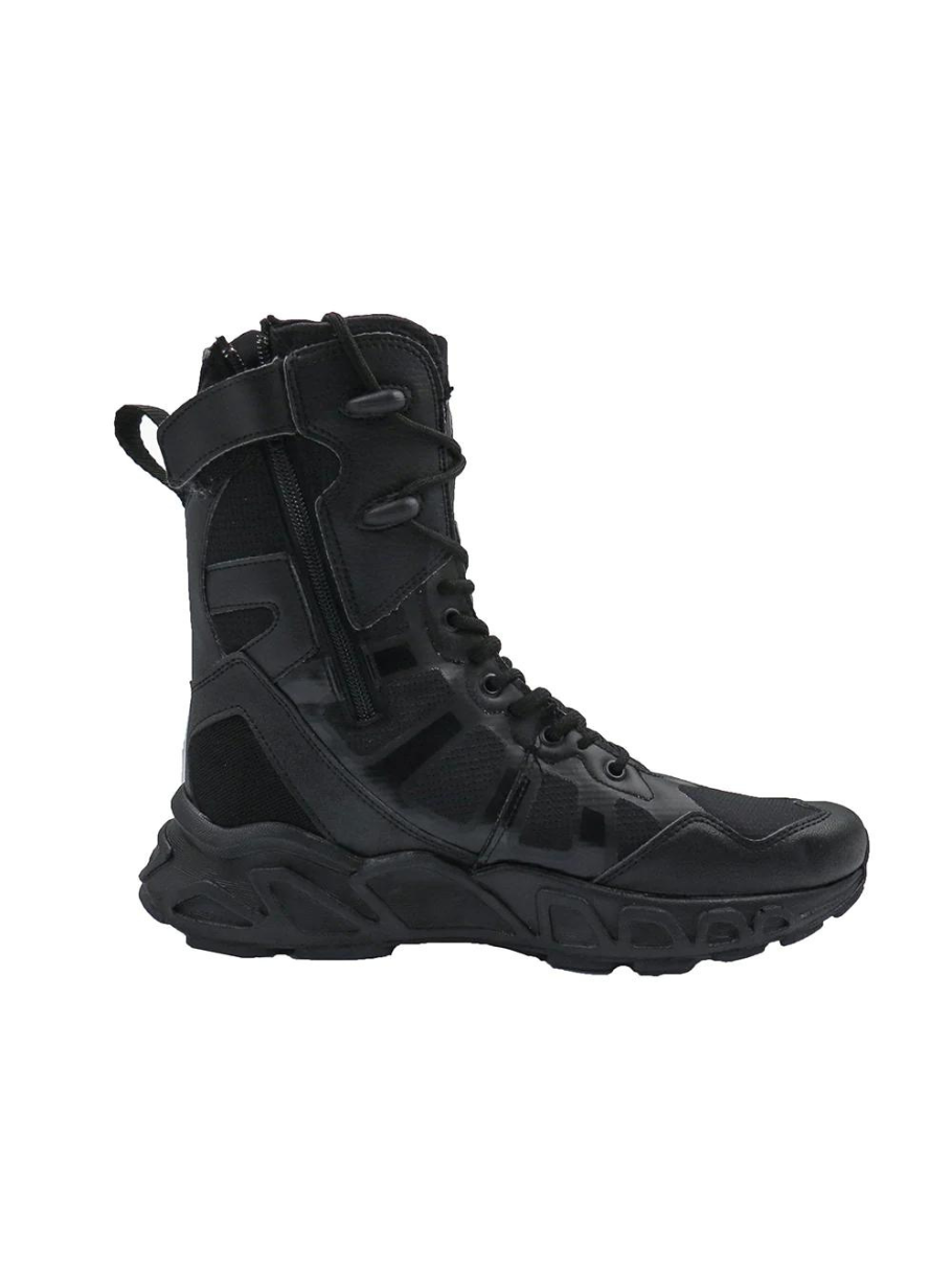 Foto 2 pulgar | Bota de Trabajo Panther Tactical 103 color Negro Suela Antiderrapante y Anti Impacto