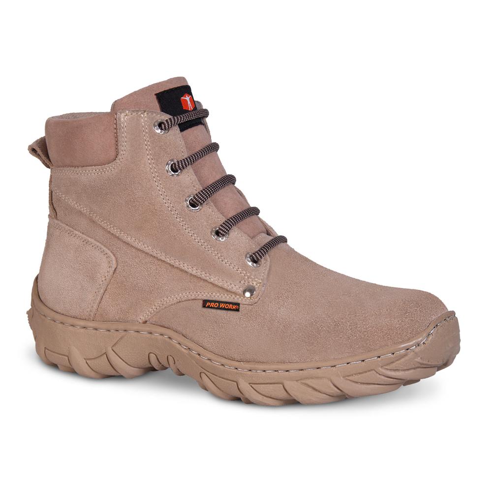 Foto 2 pulgar | Botas Tacticas Hombre Industrial Trabajo Seguridad P09 Arena Color Beige