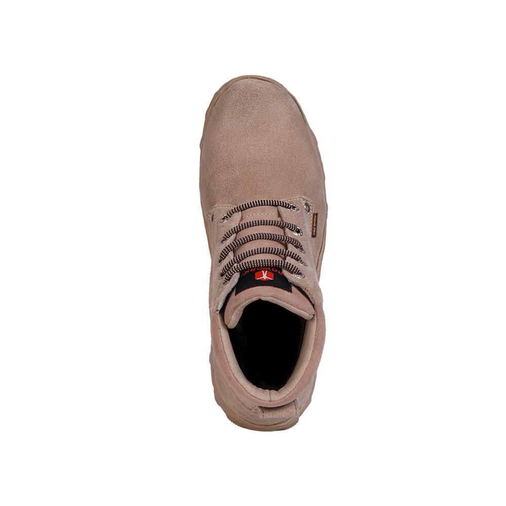 Foto 7 | Botas Tacticas Hombre Industrial Trabajo Seguridad P09 Arena Color Beige