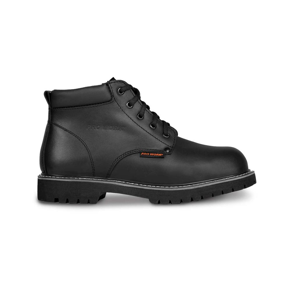 Foto 4 pulgar | Bota Hombre Industrial Botin Trabajo Pro Work 7202 Negro Negro