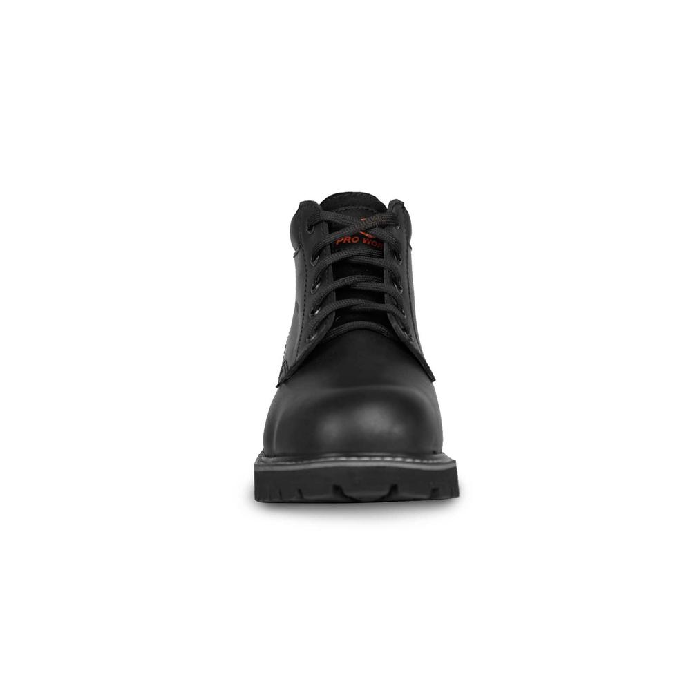 Foto 5 pulgar | Bota Hombre Industrial Botin Trabajo Pro Work 7202 Negro Negro