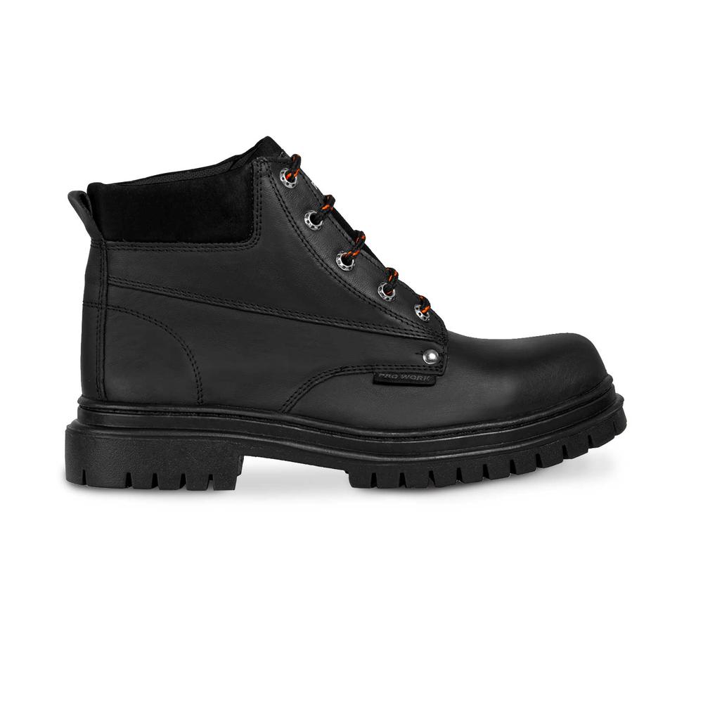 Foto 4 pulgar | Zapato Seguridad Botas Hombre Casquillo Industrial P45 Negro