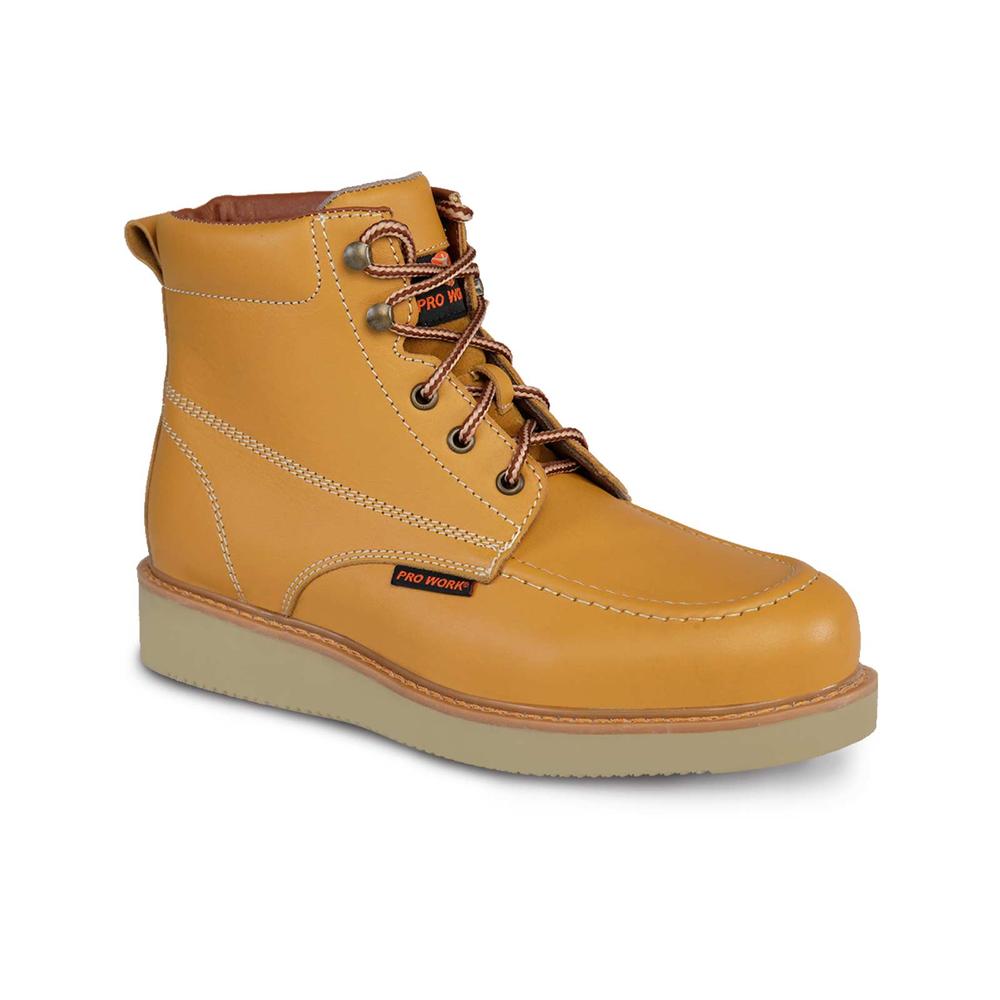 Foto 2 | Bota Trabajo Hombre Roper Industrial Pro Work 74918 Miel Amarillo