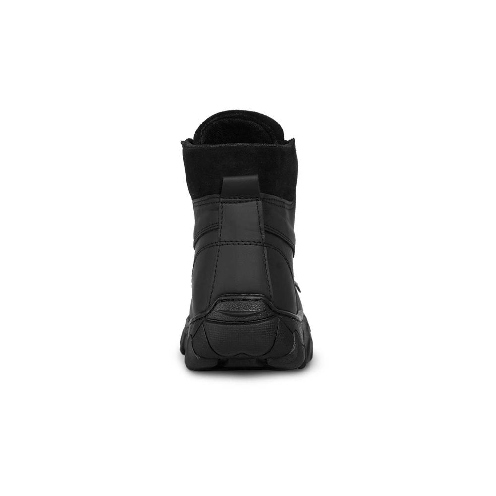Foto 6 pulgar | Botas Mujer Tactica Industrial Trabajo Militar Seguridad P01 Negro