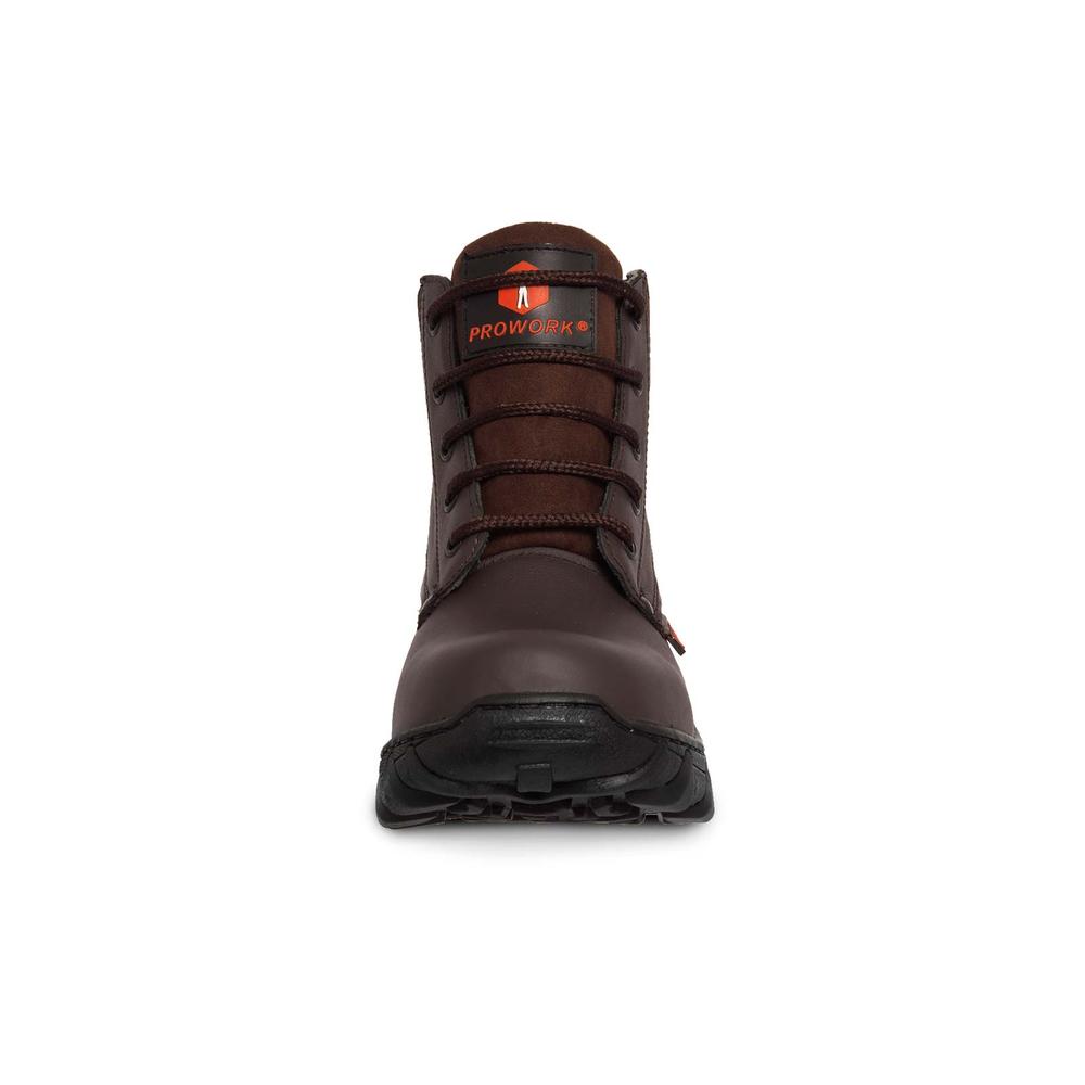 Foto 4 pulgar | Bota Hombre Industrial Tactica Trabajo Vaquera Seguridad P01 Cafe