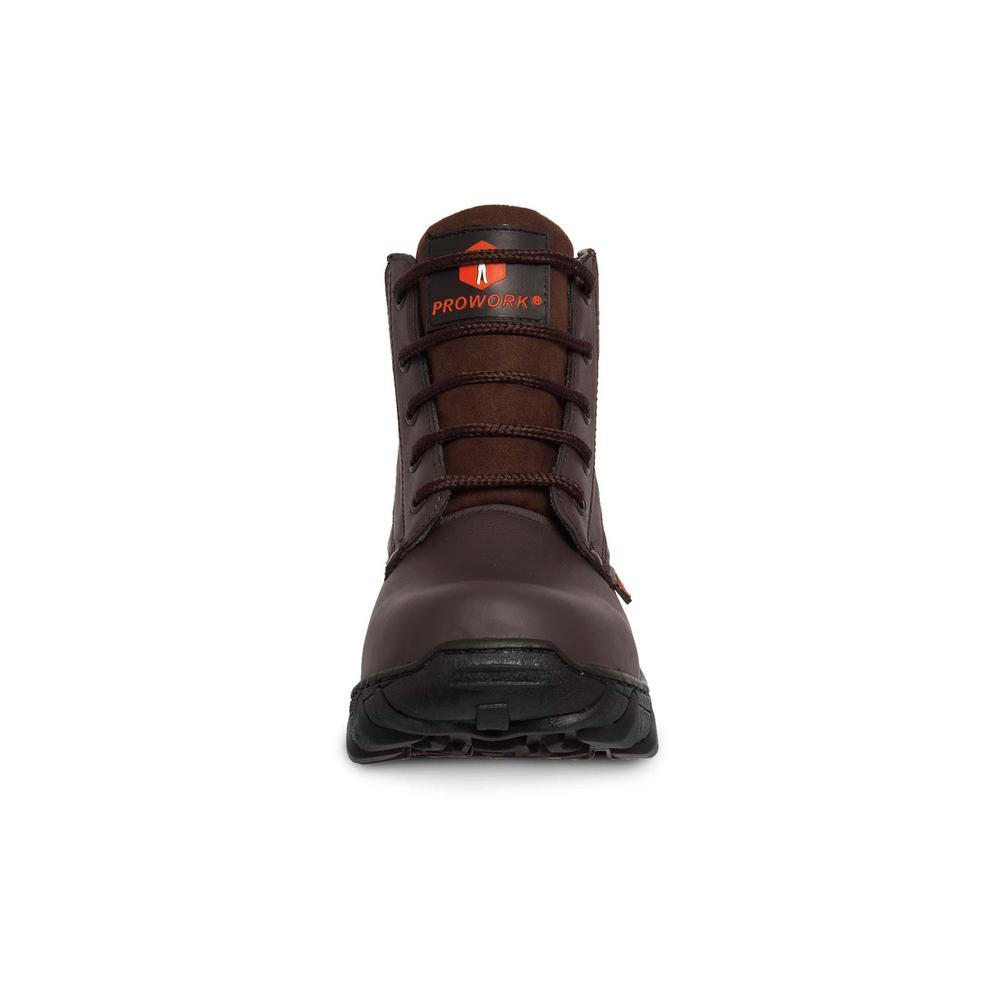 Foto 4 pulgar | Bota Trabajo Tactica Hombre Casquillo Industrial Botines P41 Cafe