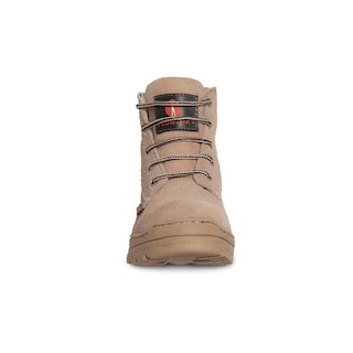 Foto 4 | Bota Mujer Industrial Tactica Trabajo Vaquera Seguridad P05 Beige