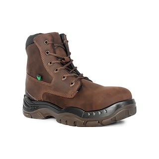 Foto 2 | Bota de Seguridad de Piel Encerada Vanvien Wiz Marrón para Hombre