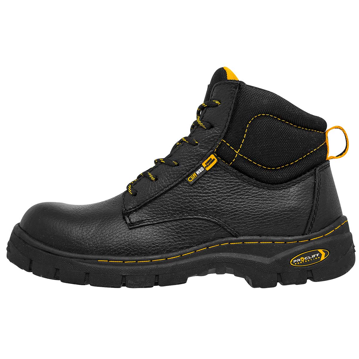 Foto 4 pulgar | Zapatos Industriales Cliff Negros para Hombre