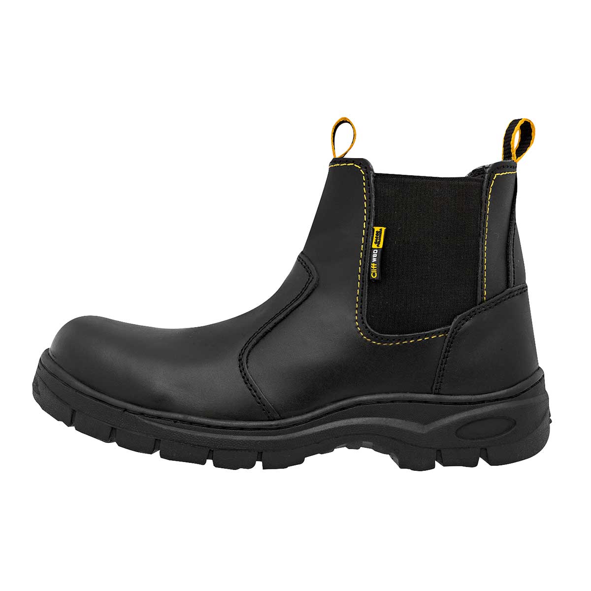 Foto 3 | Botas de Trabajo Cliff Negros para Hombre