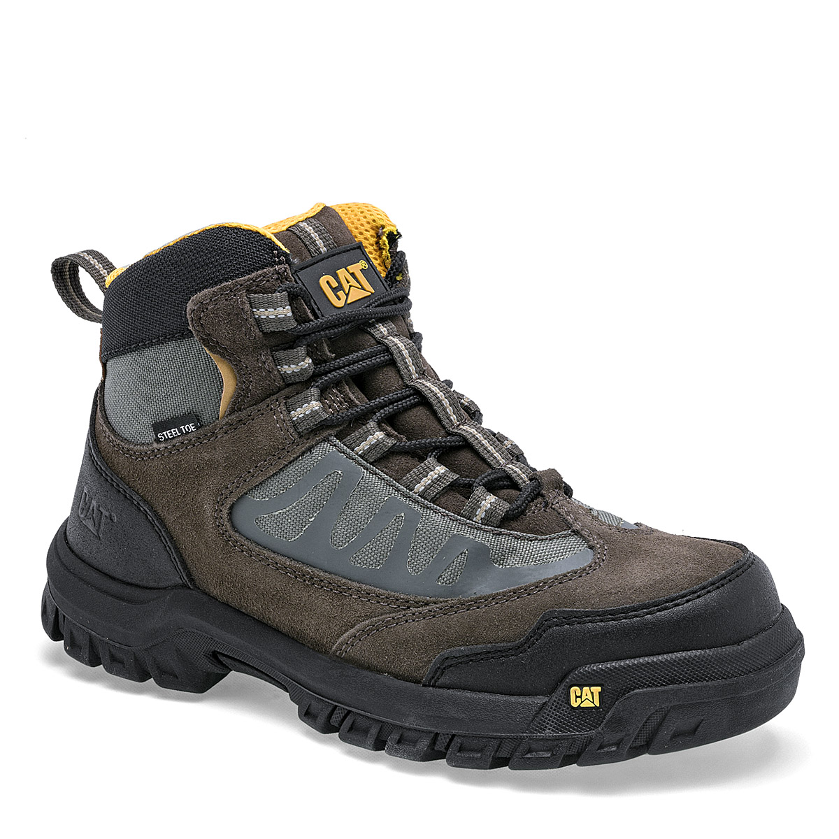 Botas de Trabajo Caterpillar Grises para Hombre