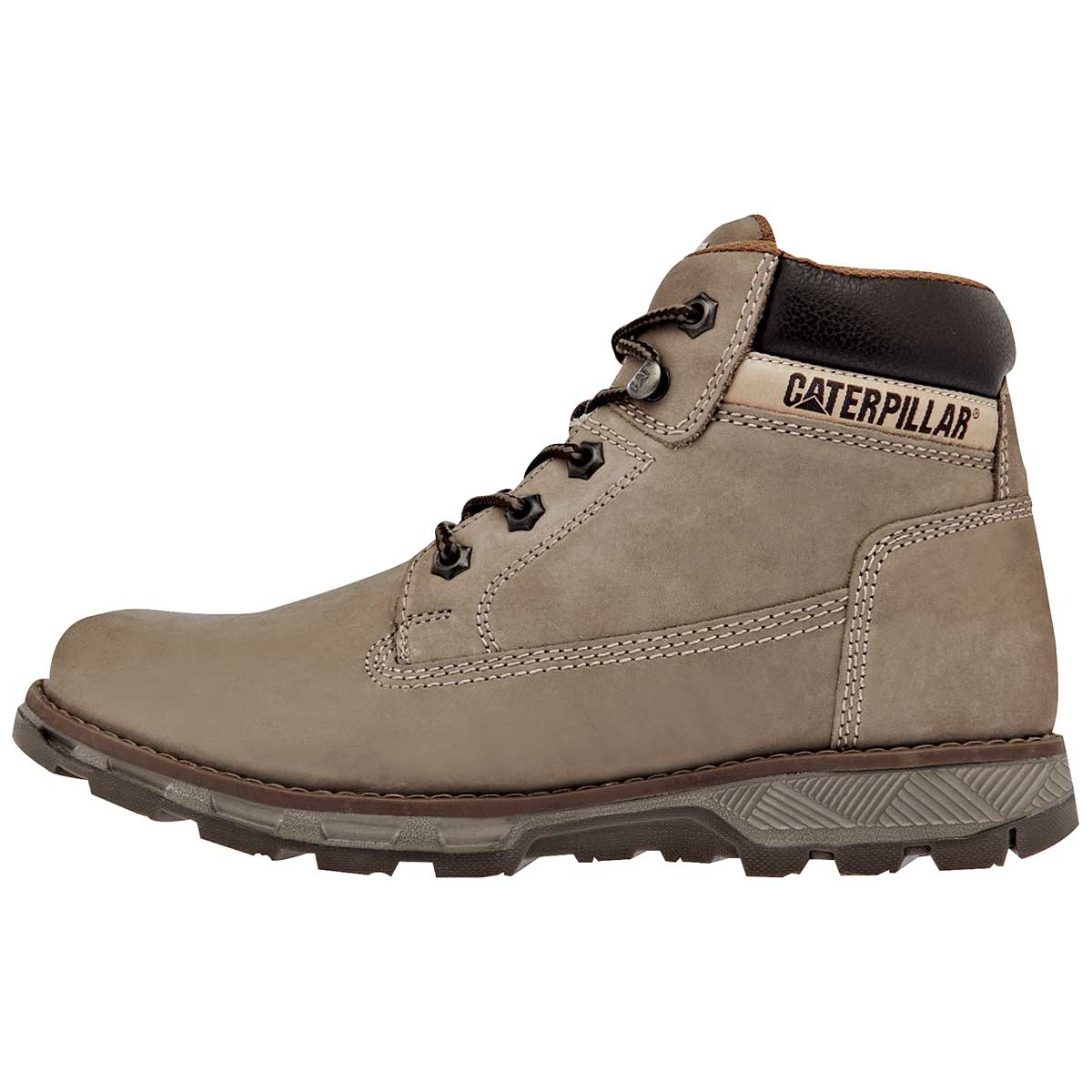 Foto 4 pulgar | Zapatos Industriales Caterpillar Beige para Hombre