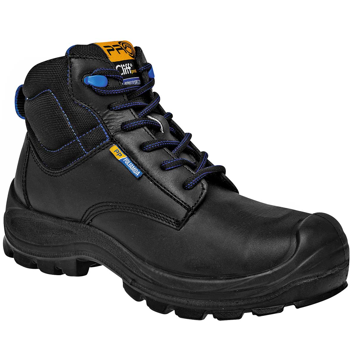 Botas de Trabajo Cliff Negras para Hombre