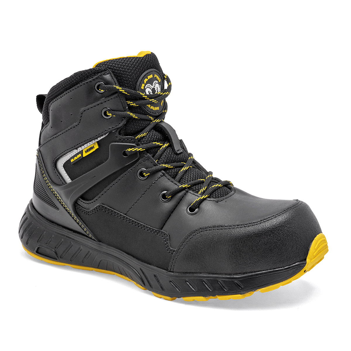 Zapatos Ram Industrial Negros para Hombre