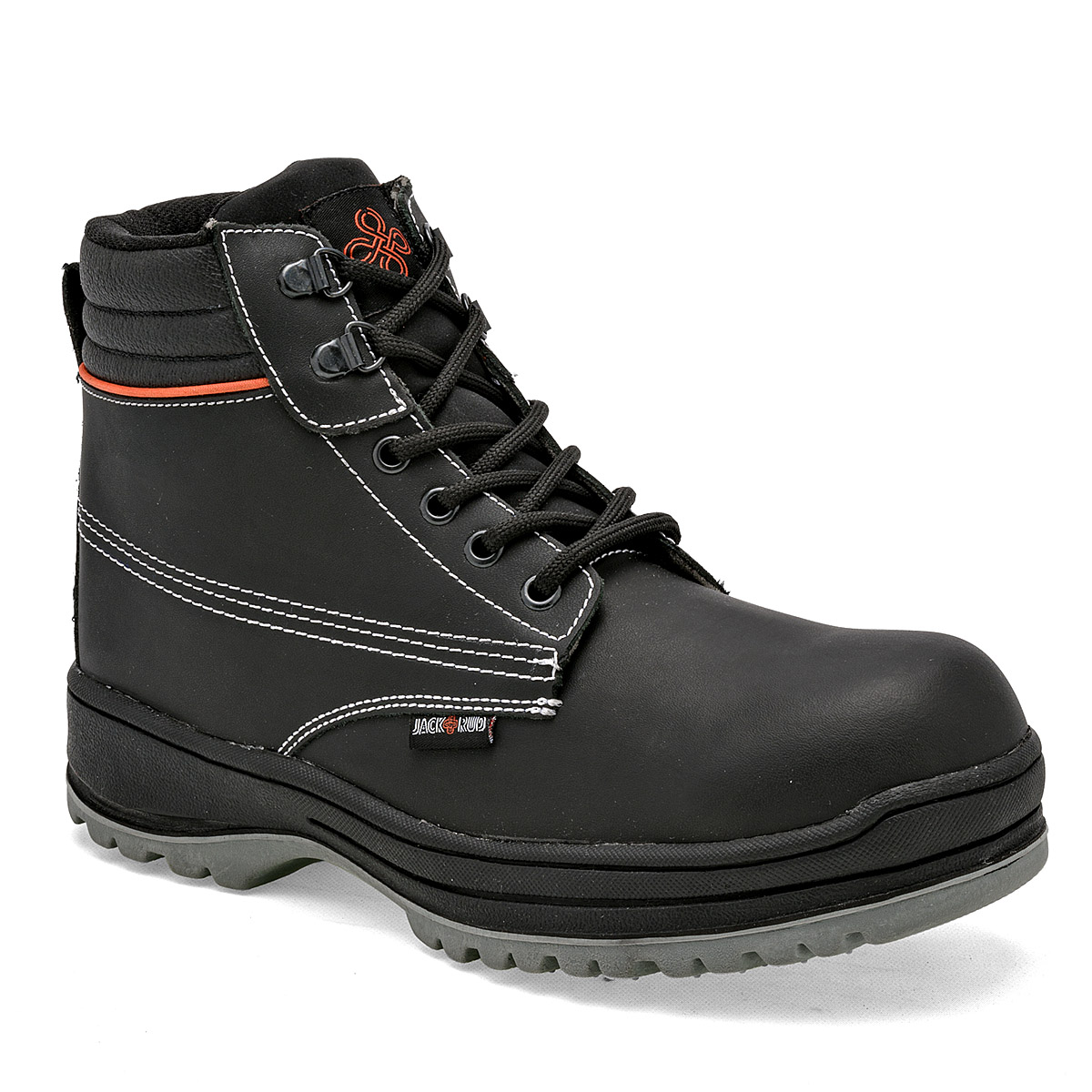 Zapato Industrial Jack Rud Negro Código 126075-f Para Hombre