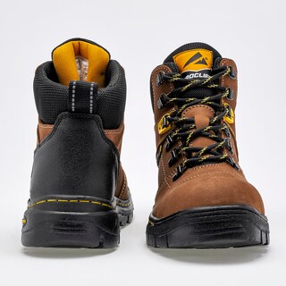 Foto 3 | Botas Industriales Cliff 124978-f Cafés para Hombre