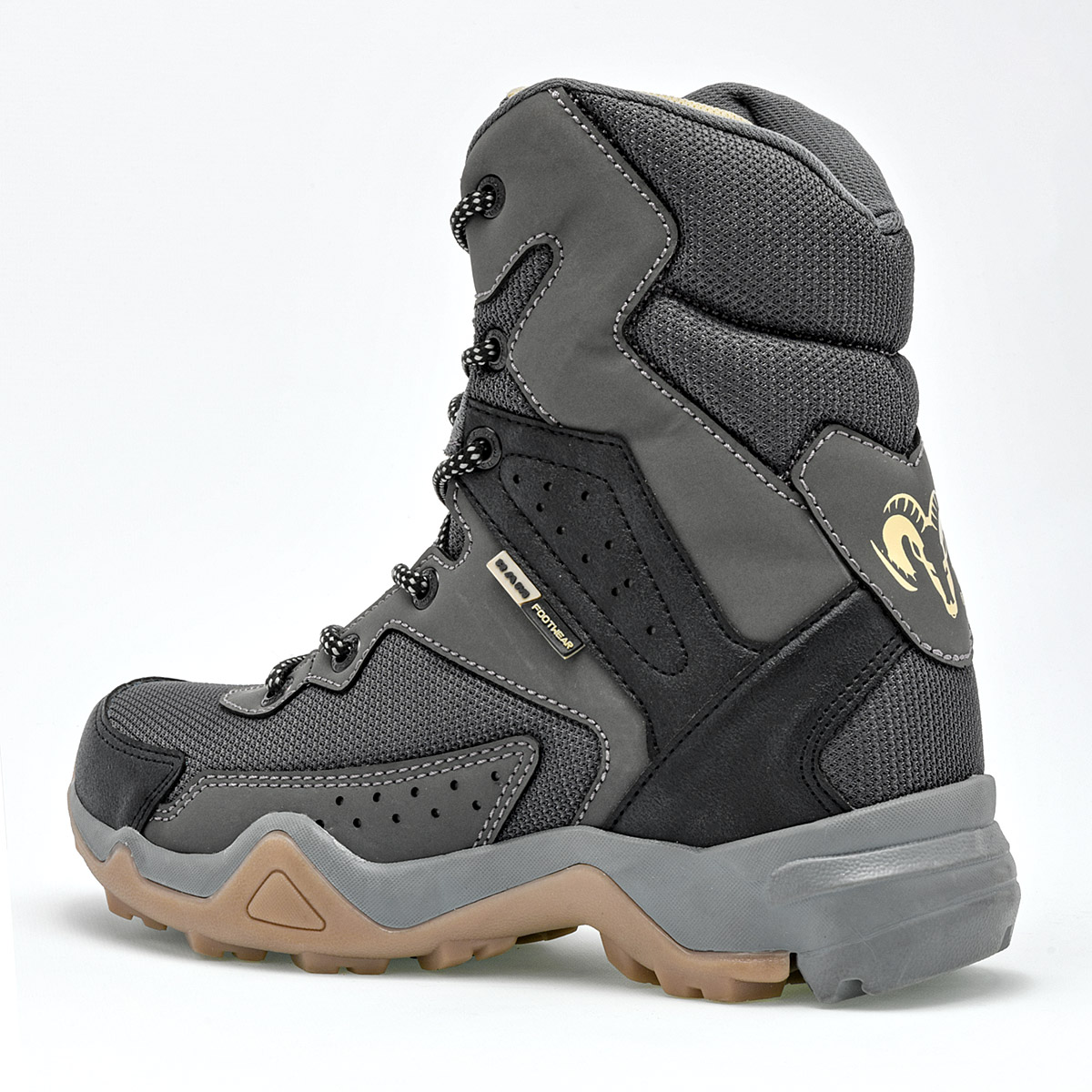 Foto 3 | Botas Industriales Ram 125697-f Grises para Hombre