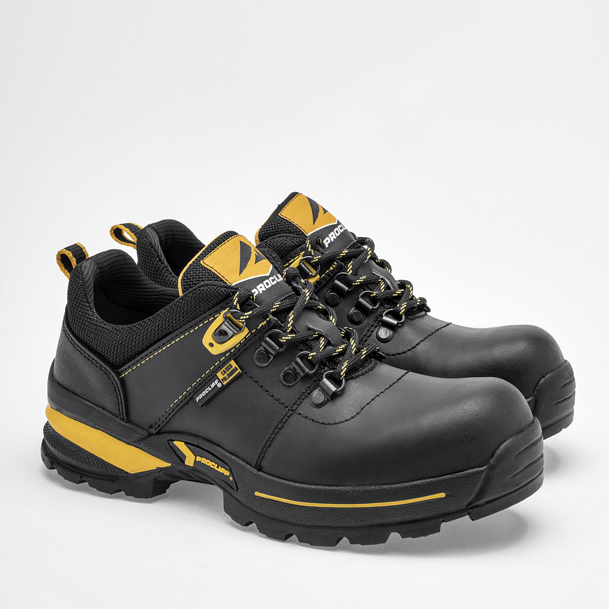 Foto 2 | Zapato Industrial Cliff Negros para Hombre