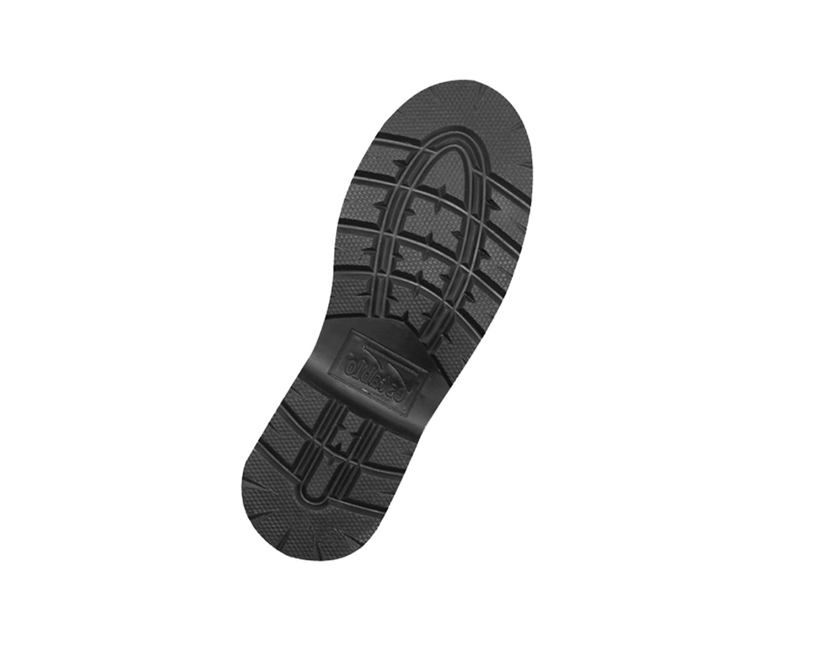 Foto 5 | Bota De Trabajo Con Casquillo Establo 504 Negro Grasso