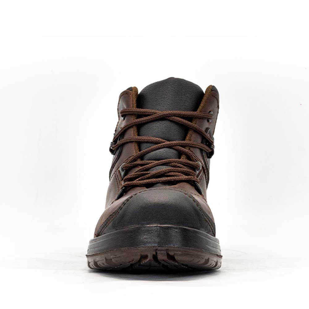 Foto 5 pulgar | Bota De Seguridad Vanvien Omega Chocolate De Piel Encerada