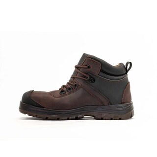 Foto 5 | Bota De Seguridad Vanvien Omega Chocolate De Piel Encerada