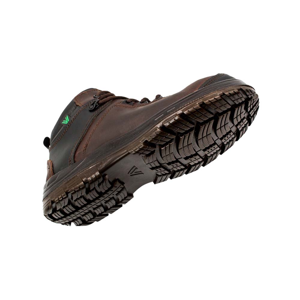 Foto 7 pulgar | Bota De Seguridad Vanvien Omega Chocolate De Piel Encerada