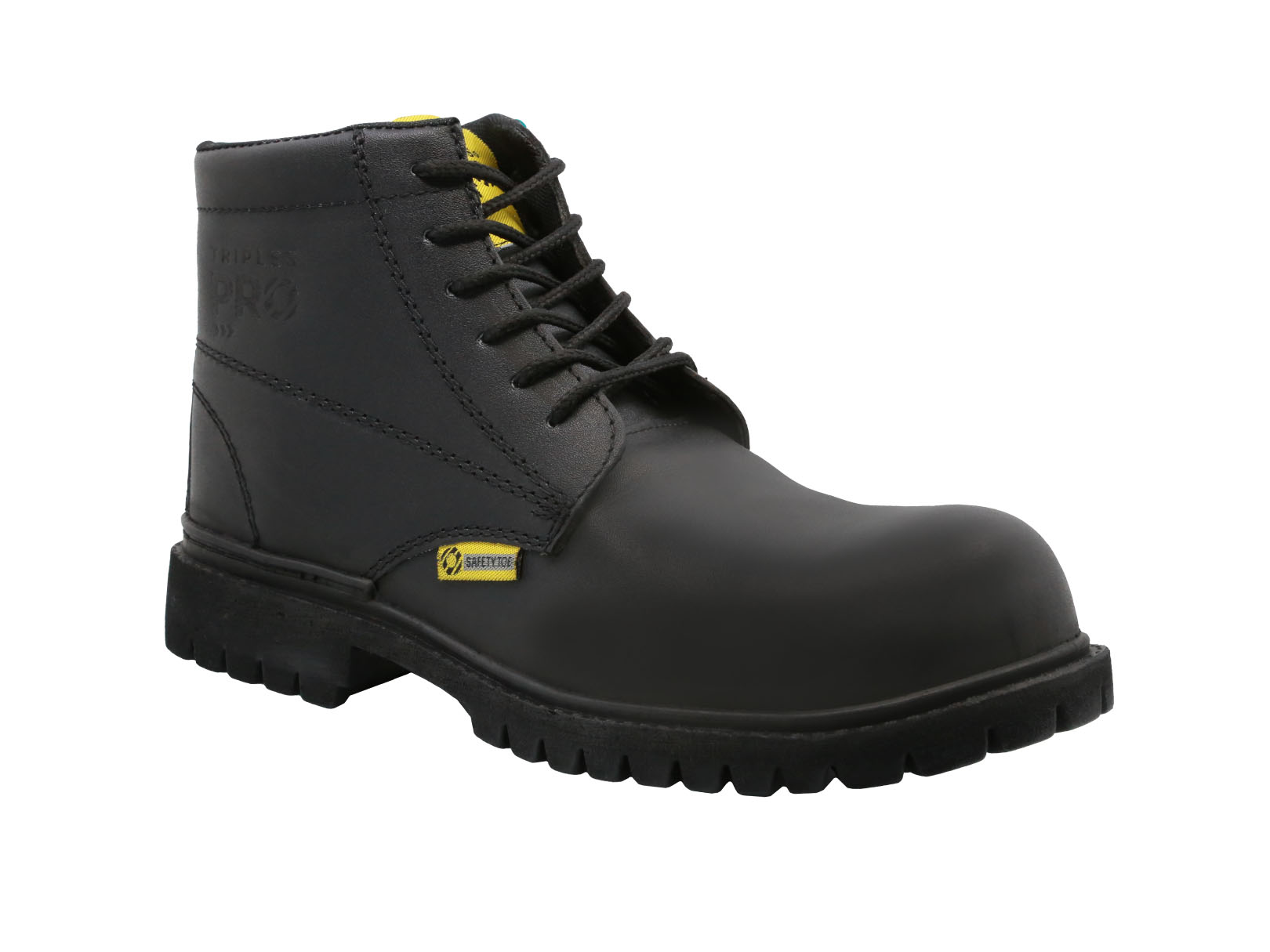 Bota De Trabajo Triples Pro Set 280 D Negro Para Caballero