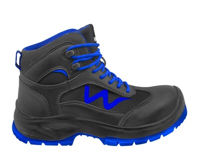 Foto 1 | Zapato De Seguridad Wsm Tipo Tenis, Ergonomico, Muy Ligero Y Multifuncional - 2960-tx - Color Negro