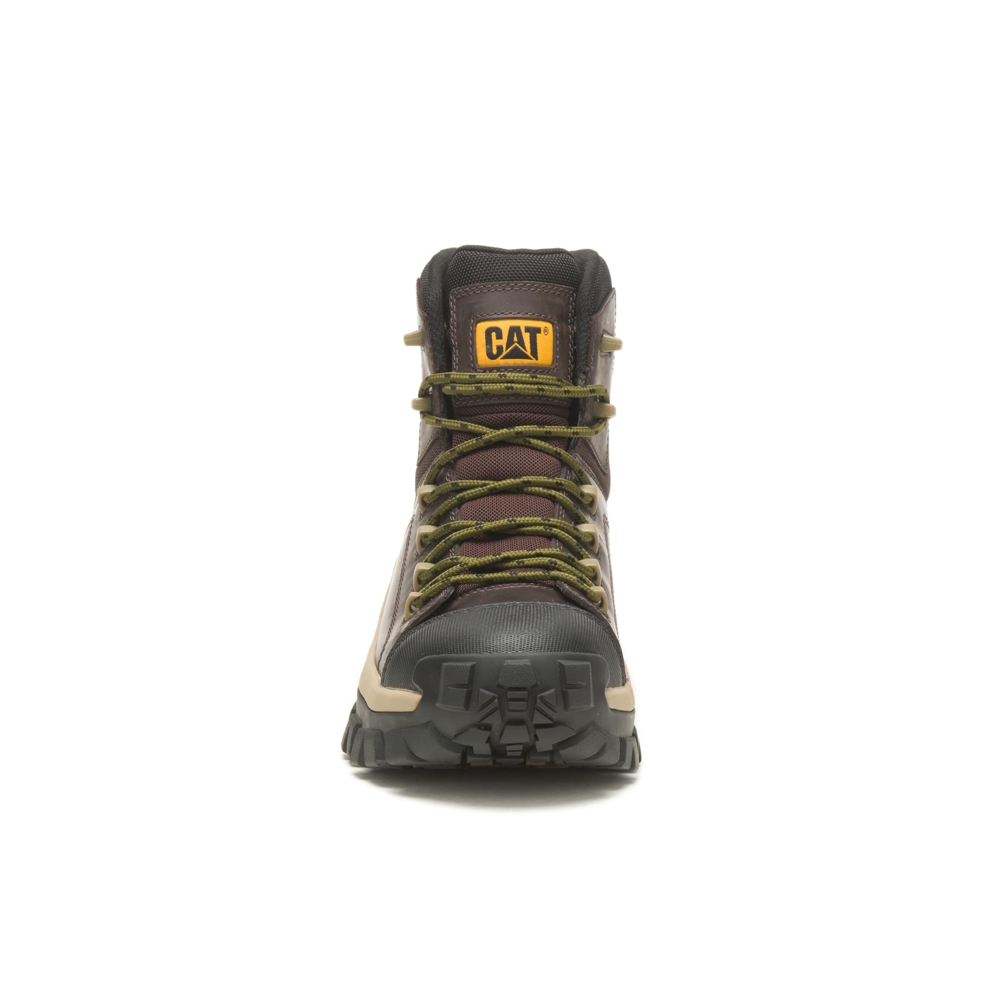 Foto 4 pulgar | Bota De Trabajo Caterpillar Invader Hiker Impermeable Para Hombre, Color Café - Venta Internacional.