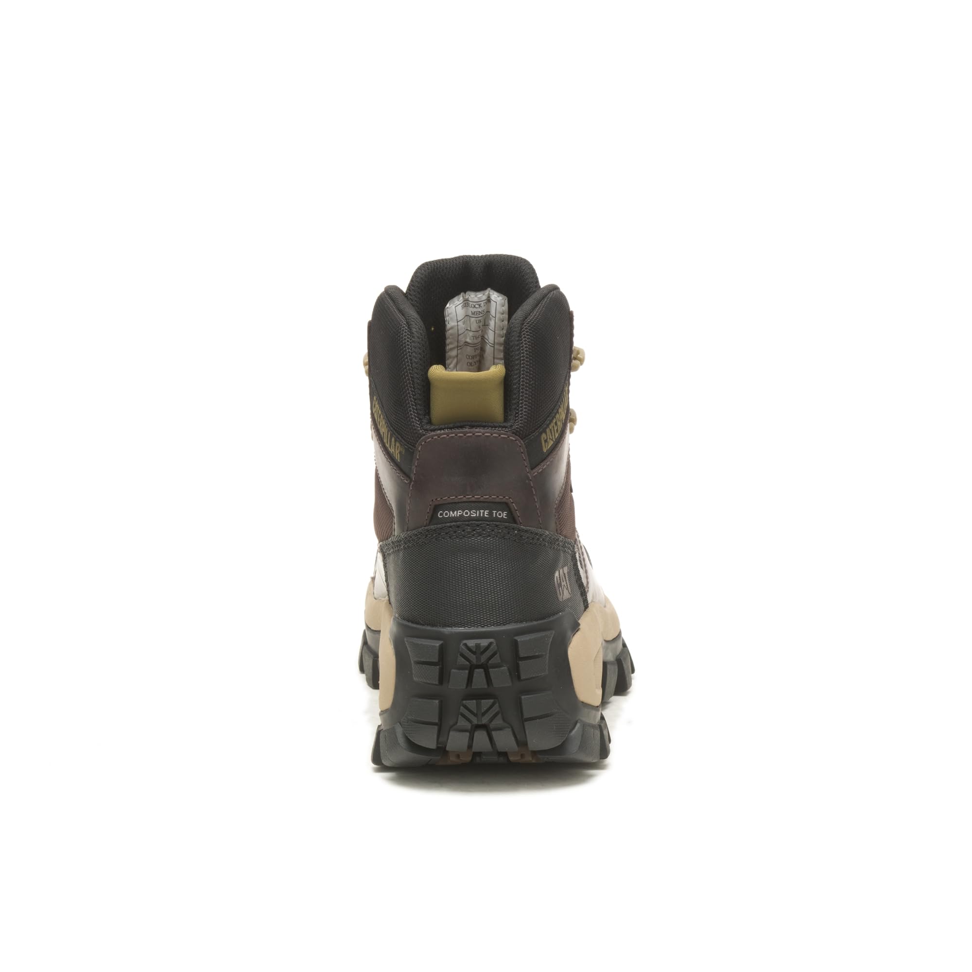 Foto 6 pulgar | Bota De Trabajo Caterpillar Invader Hiker Impermeable Para Hombre, Color Café - Venta Internacional.