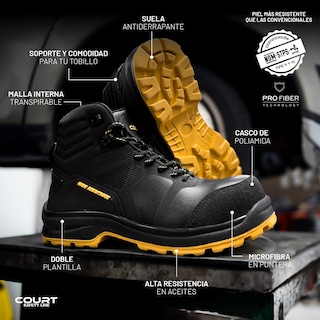 Foto 7 | Court Ultron | Bota Industrial Antiderrapente, Ultra Comfort