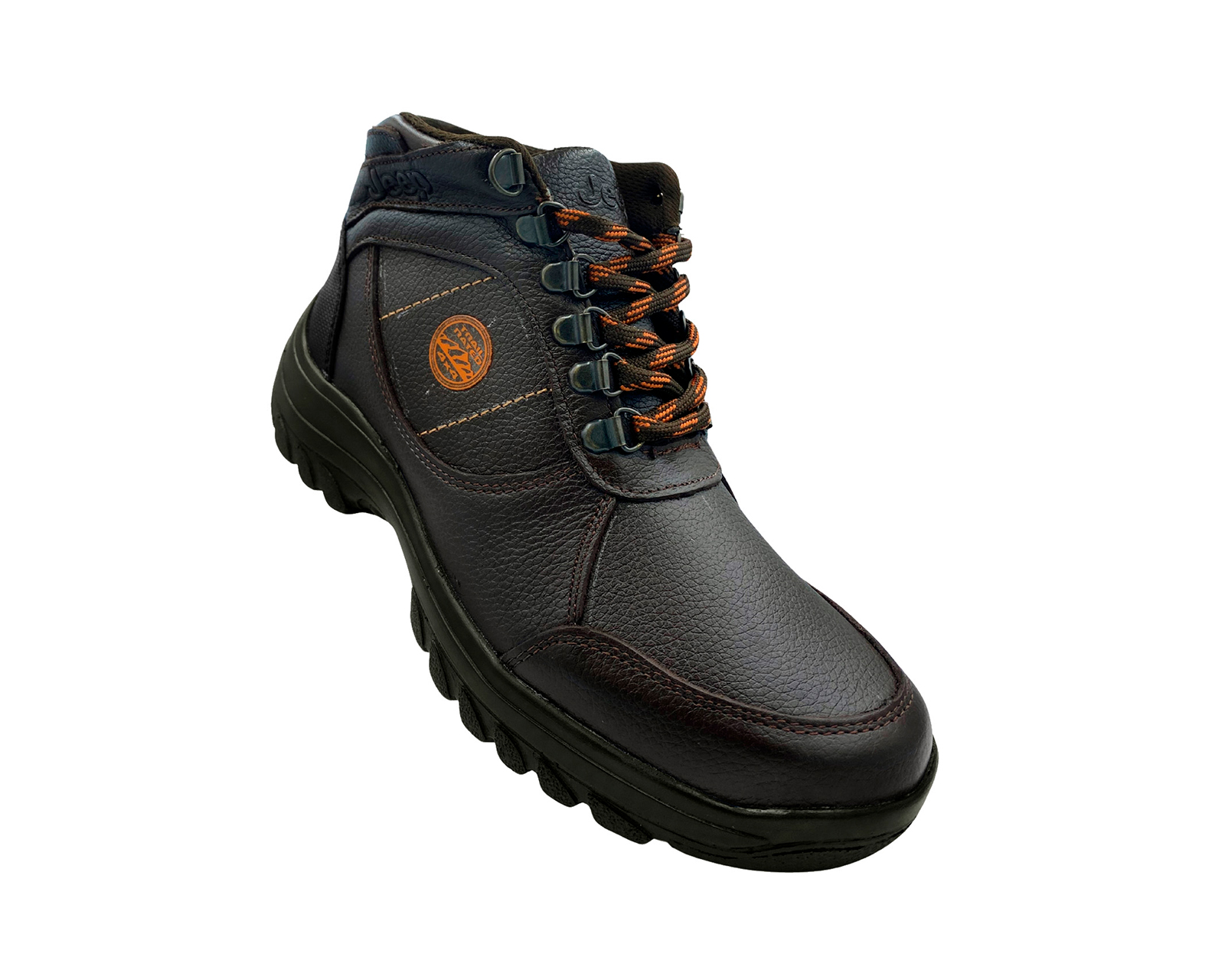 Foto 4 pulgar | Bota Botín Jeep 1900-50 Caballero Outdoor Piel