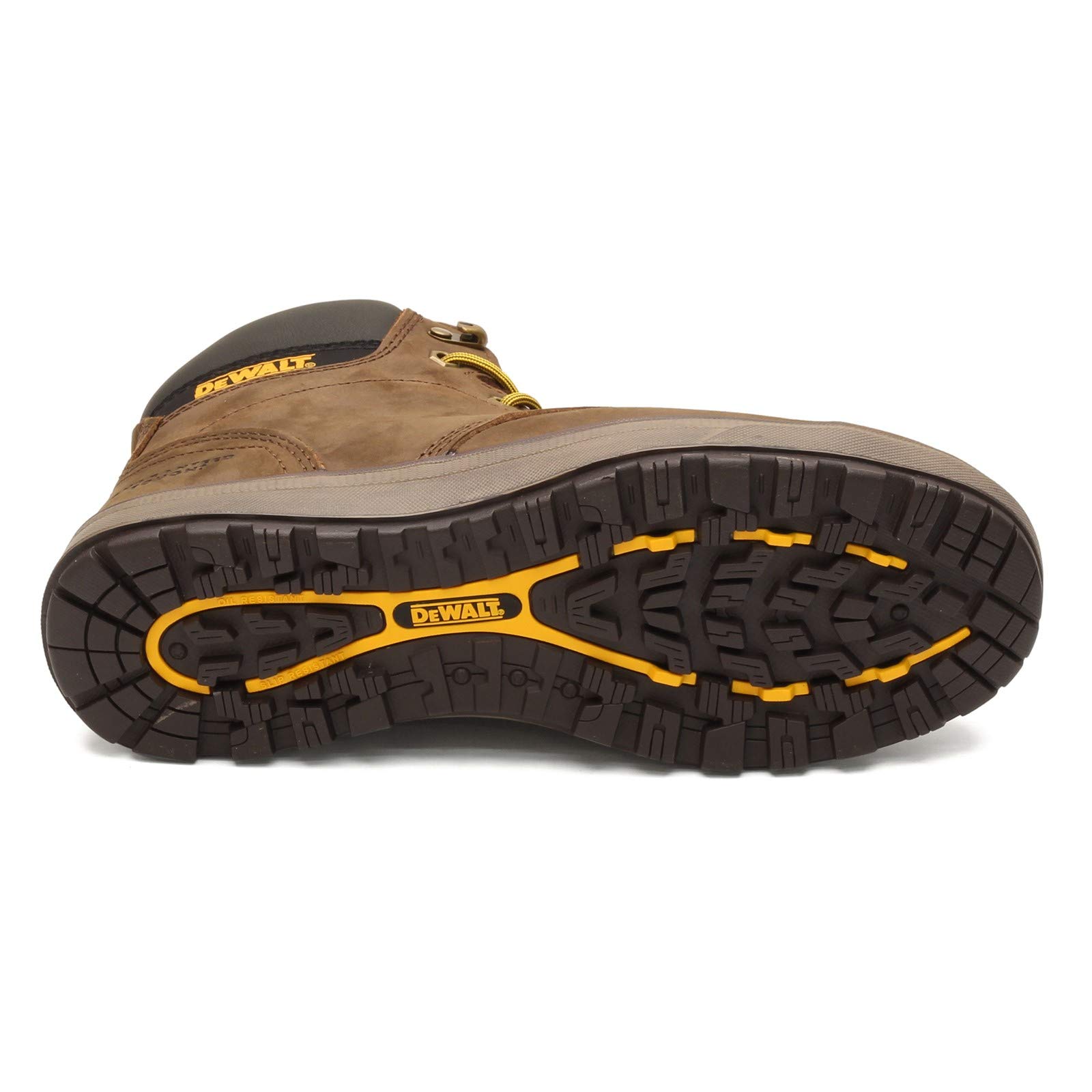 Foto 8 pulgar | Bota De Trabajo Dewalt De Piel De Plasma Con Punta De Acero Para Hombre, Marrón 9 - Venta Internacional.