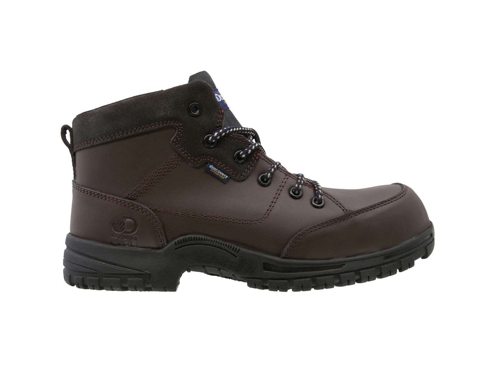 Foto 3 pulgar | Bota Industrial Discovery Jasper 2449 Café Para Hombre