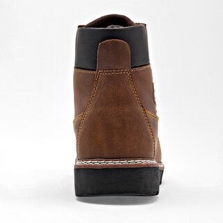 Foto 2 | Bota Industrial Ram Café Casco de Acero para Hombre