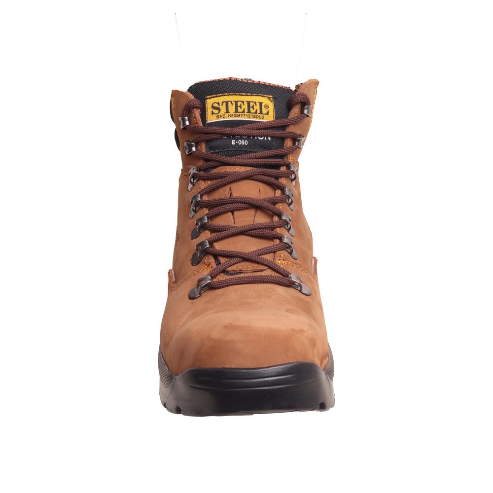 Foto 5 | Bota Hombre Industrial Casco Steel Boost Cafe