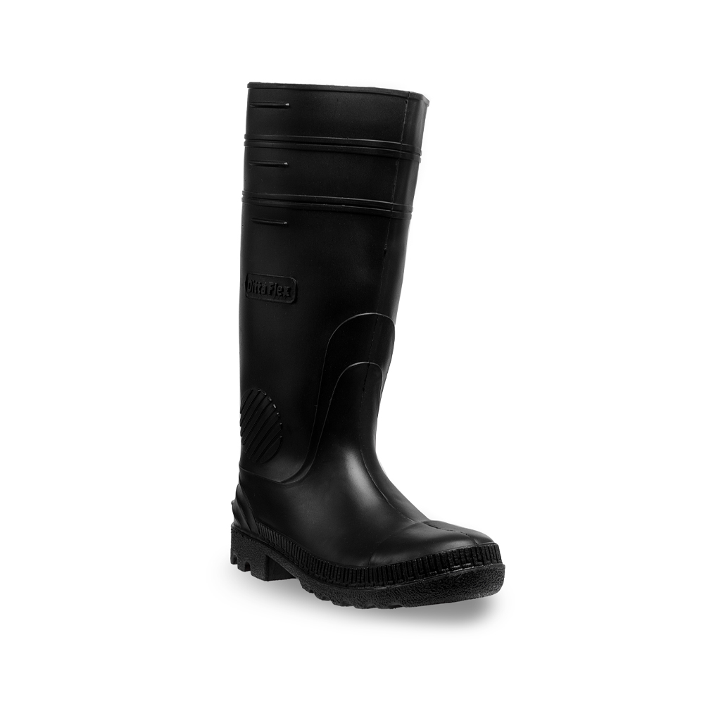Foto 3 pulgar | Bota De Hule Pvc Negra Alta Resistencia Dittaflex
