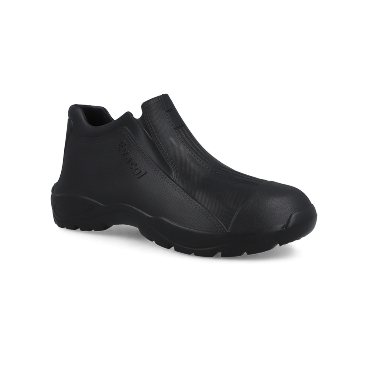 Foto 2 pulgar | Bota De Trabajo Antiderrapante Ultraligera Evacol Negra
