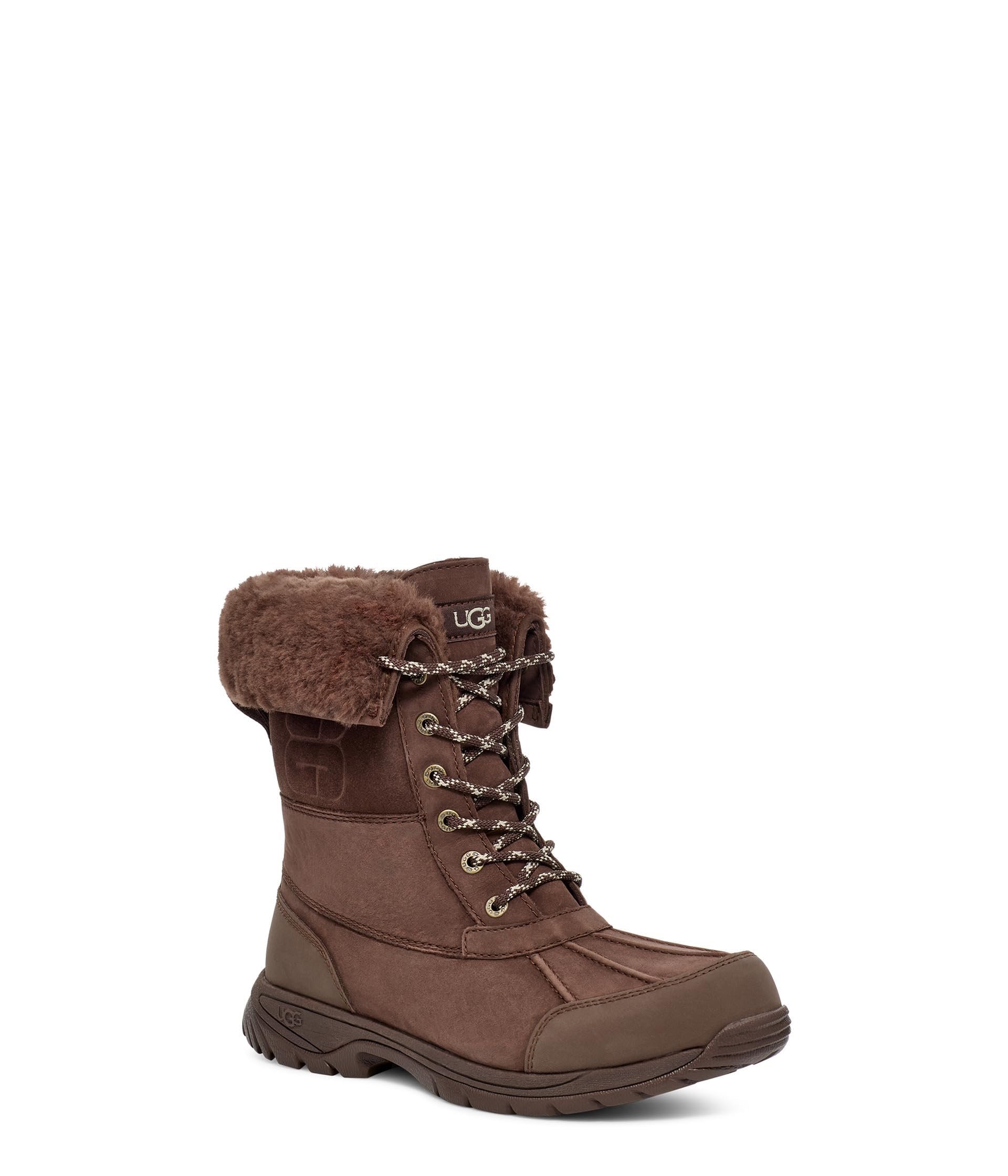 Botas Ugg Para Hombre Con El Logotipo De Butte, Impermeables, Cedro Quemado, Talla 17 - Venta Internacional.