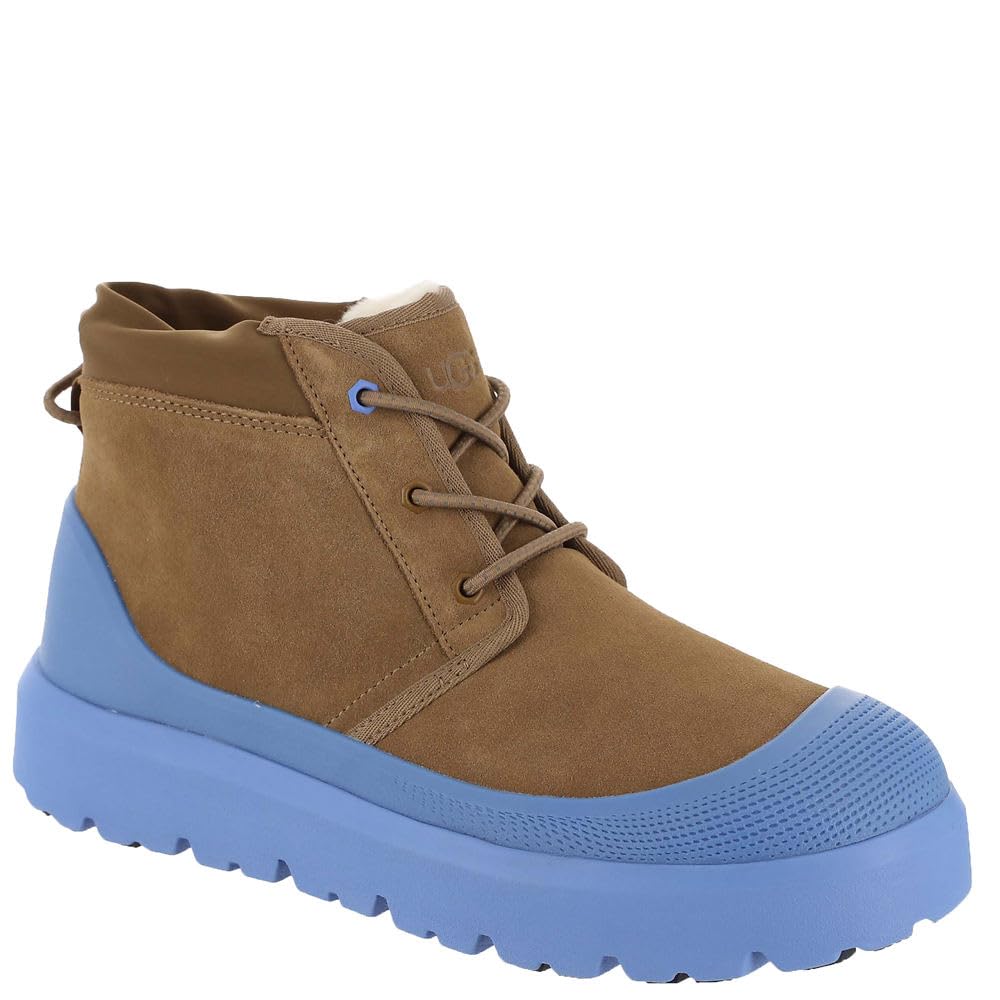 Bota Chukka Ugg Neumel Weather Hybrid, Impermeables Para Hombre, Color Castaño - Venta Internacional.