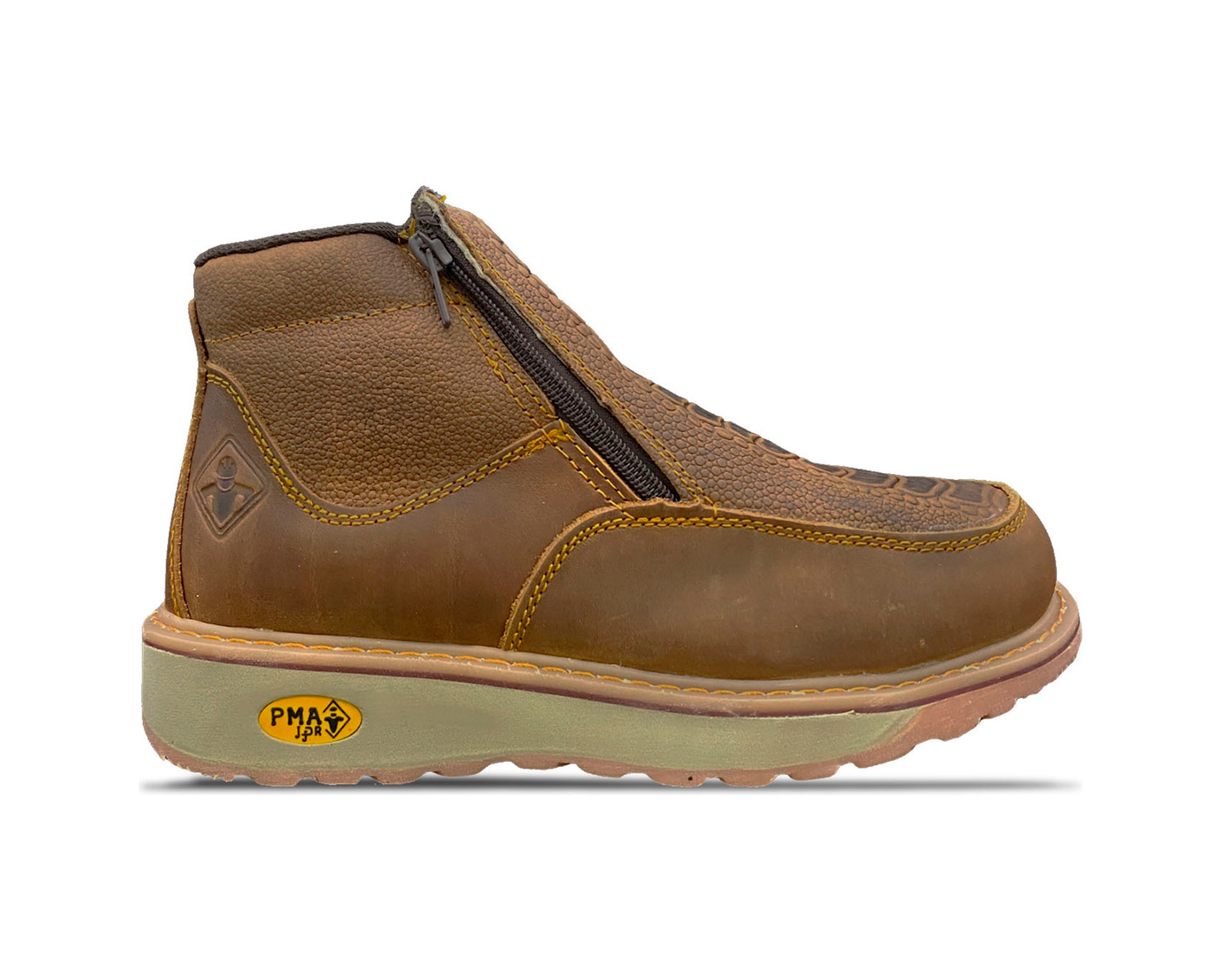 Foto 2 pulgar | Bota Trabajo Industrial Pma 573 De Piel Con Cierre