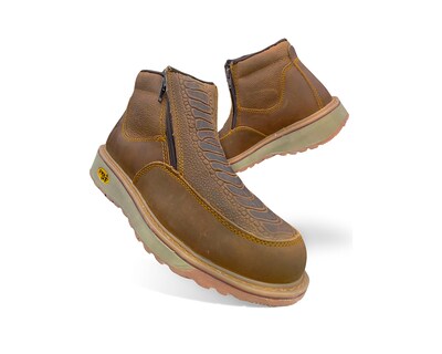 Foto 3 | Bota Trabajo Industrial Pma 573 De Piel Con Cierre