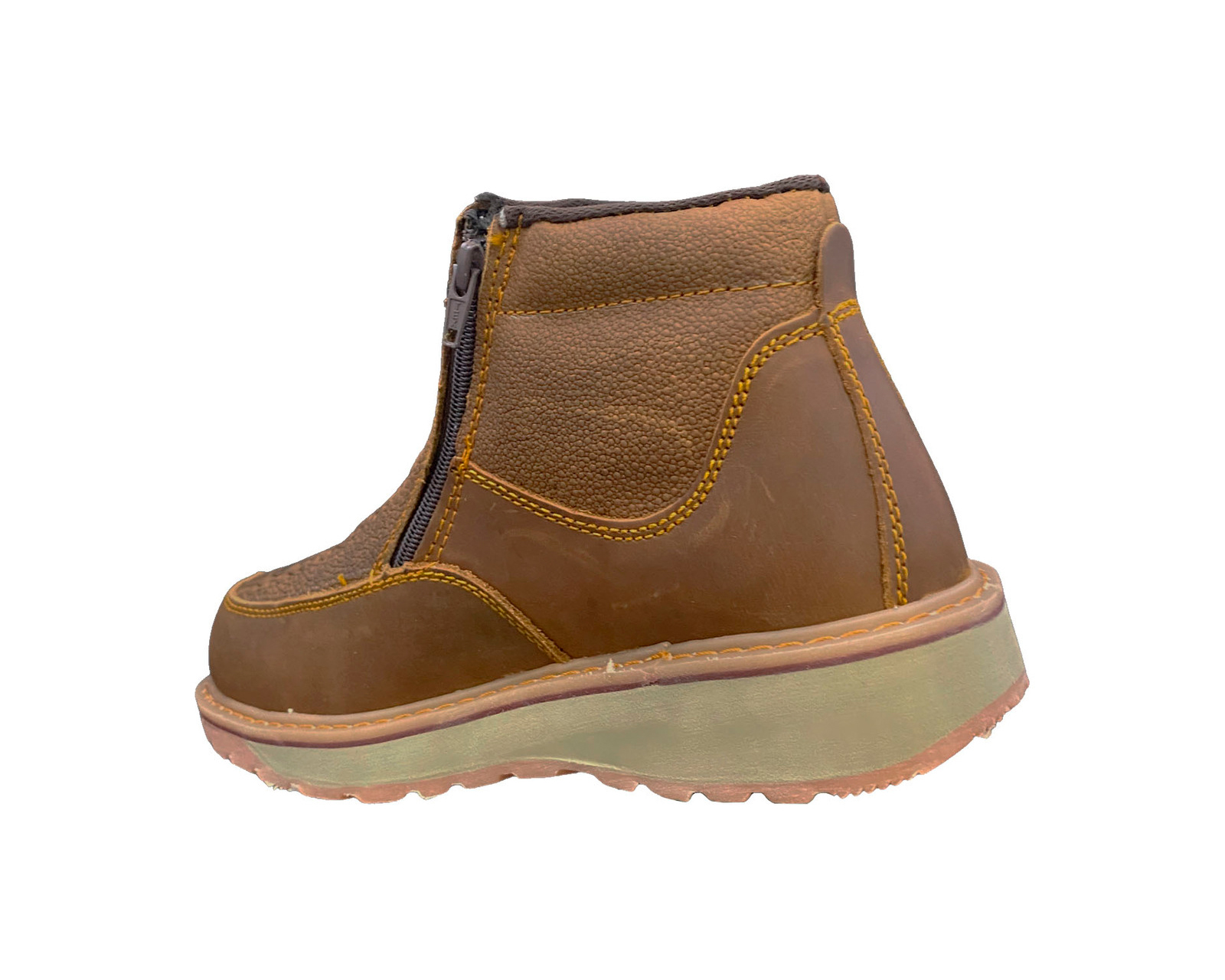 Foto 4 | Bota Trabajo Industrial Pma 573 De Piel Con Cierre