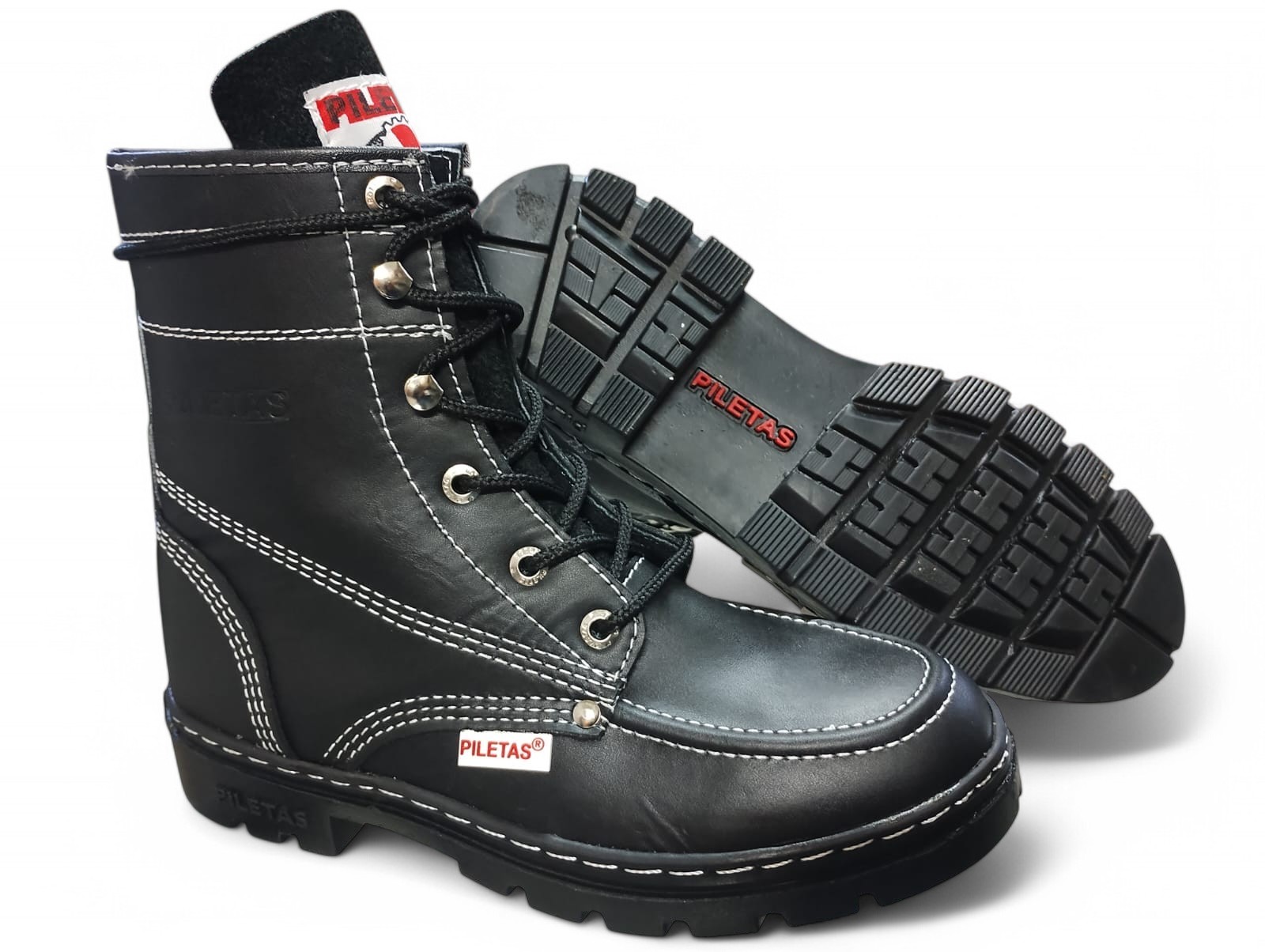 Foto 4 pulgar | Bota Piletas 050 Color Negro