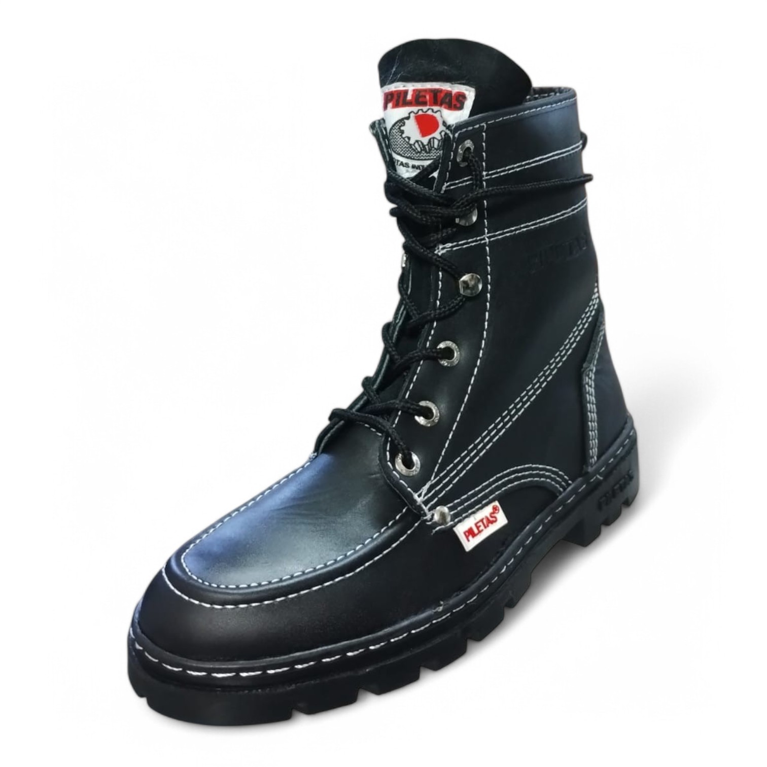 Foto 6 pulgar | Bota Piletas 050 Color Negro
