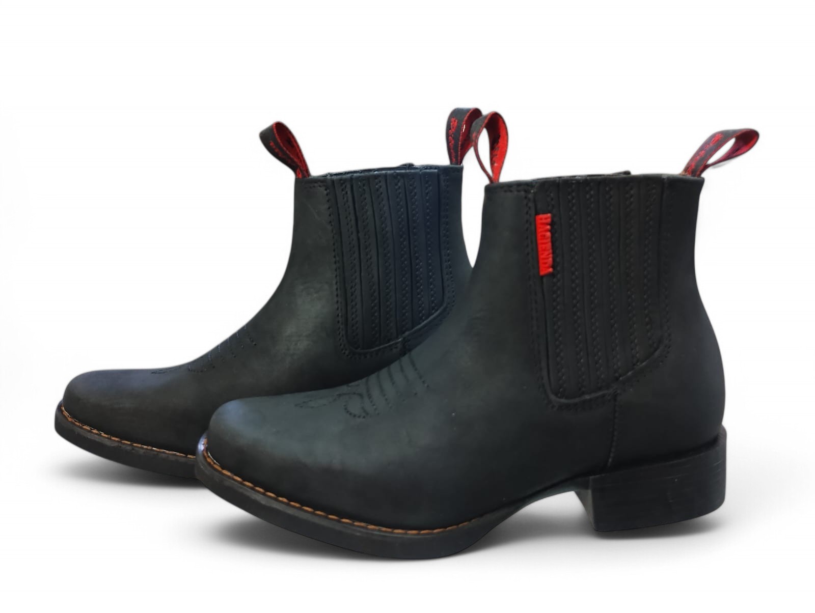 Foto 4 pulgar | Bota Piletas Hacienda Color Negro