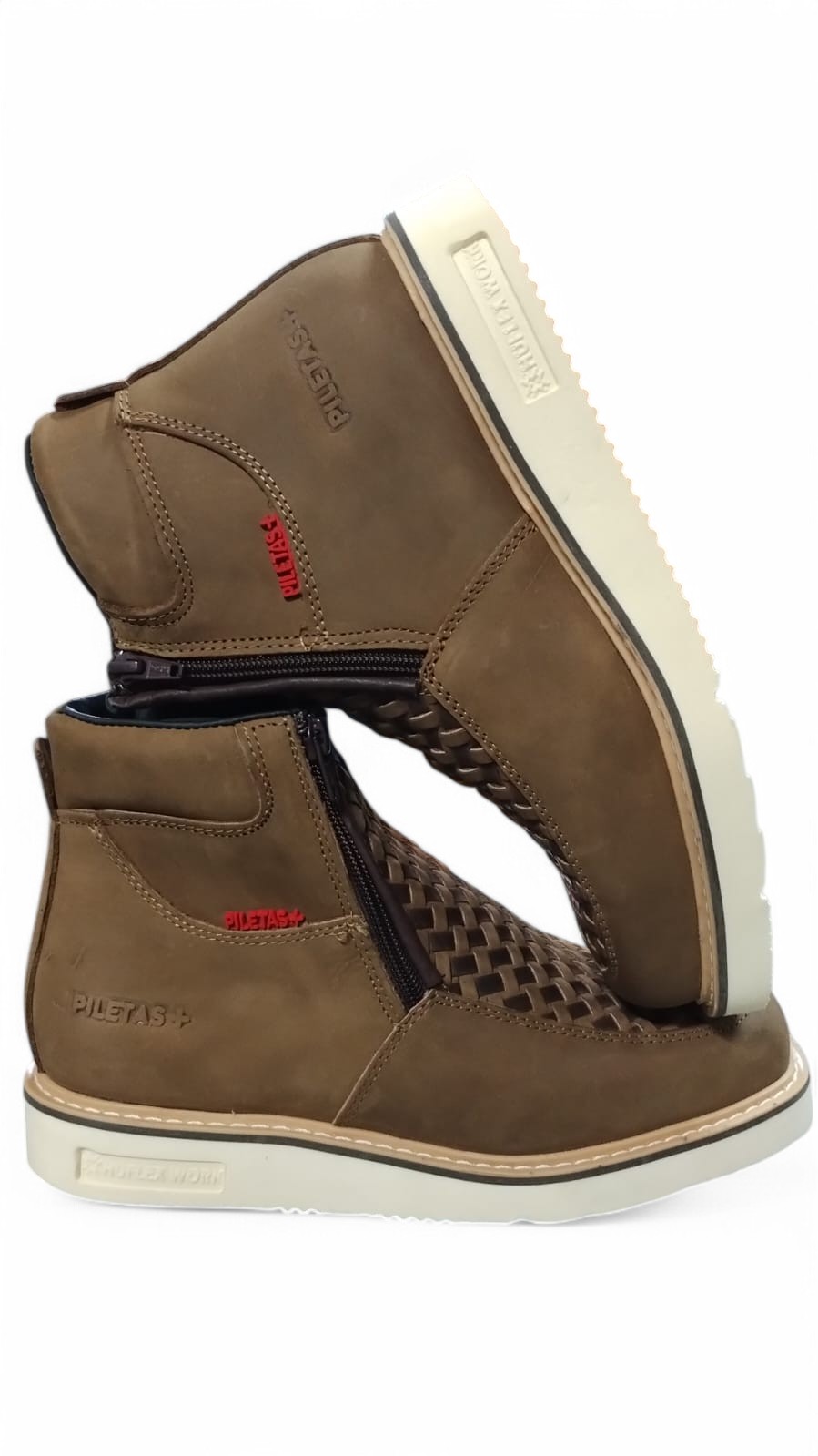 Foto 5 pulgar | Bota Piletas Petatillo Ocre/choco