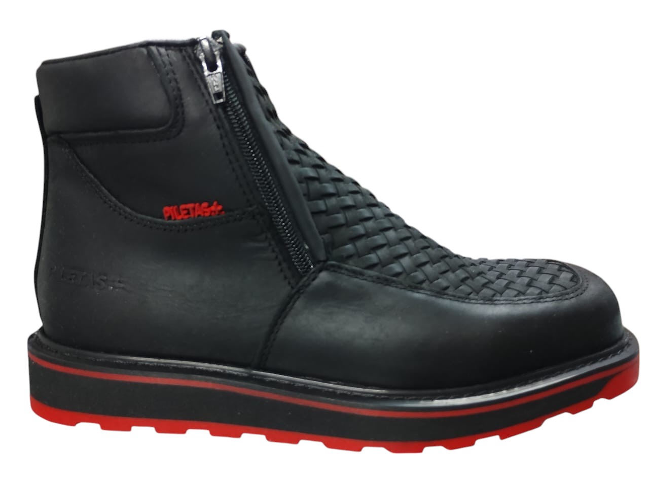 Foto 1 | Bota Piletas Petatillo Negro/negro
