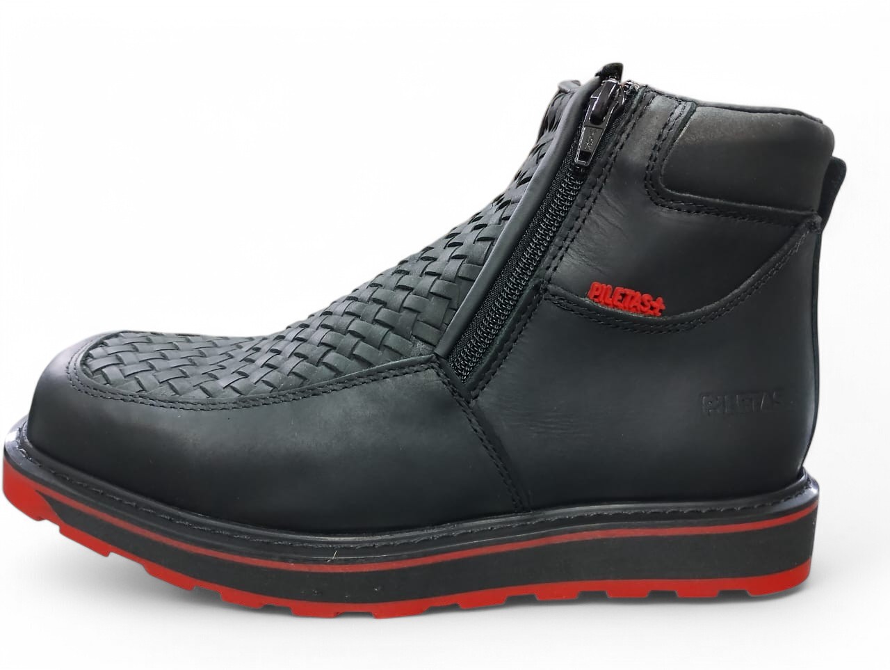 Foto 5 pulgar | Bota Piletas Petatillo Negro/negro